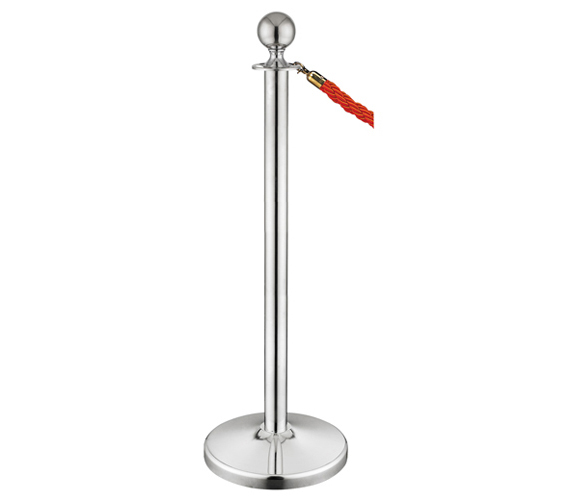 Stainless Steel Crowd Control Stanchions with Ropes for Party