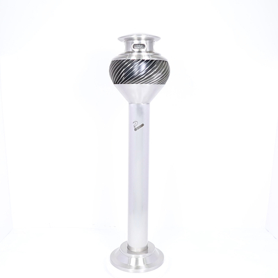 Stainless Steel Ashtray Stand Waste Bin for Street (YH-301)