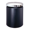 Rounded waste can with iron coated KL-01