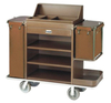 No-Foldabe with Two Clothbag Guestroom Service Trolley (FW-97)