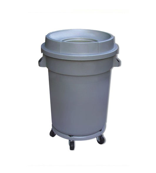 Plastic Durable Four Wheels Waste Bin (KL-022)