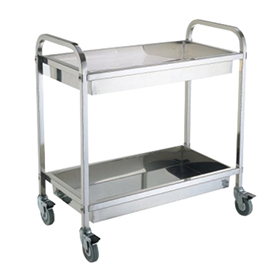 Stainless Steel Hotel Service Cart/Restaurant Service Trolley (FW-67)