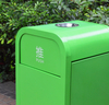 Outdoor Trash can for hot selling with metal material 