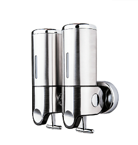 Stainless Steel Doube-Hole Liquid Soap Dispenser (SD-302A)