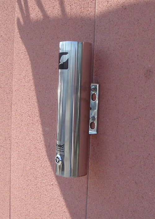 Wall Mounted Stainless Steel Ashtray for Outdoor Use